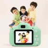 مصغرة كاميرا 2 بوصة hd شاشة عالية الجودة الرقمية الاطفال الكرتون لطيف اللعب التصوير الفوتوغرافي الدعائم للأطفال هدية عيد