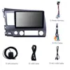 Android peksk￤rmsbil Video Multimedia Player f￶r Honda Civic LHD 2006-2011 med Bluetooth WiFi GPS-navigering