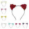  artificial flowers hair accessories band