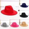 Women's Hat Designer Bucket Hat Women Crushable Wool Filt Outback brim Franse stijl luxe emmer dames 2020298Q