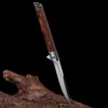 8 46 '' Dobring Pocket Knife Sobrevivência Faca tática com bainha de couro Caminhando Facas de caça ao ar livre ao ar livre258z