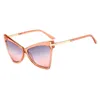 Soei Retro Cat Eye Ungize Women Sunglasses Designer Ladies Gradient Lens Mewear Мужчины на открытом воздухе солнцезащитные очки Oculos UV4007670438