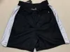 Nieuwe Shorts Team Shorts Vintage Voetbal Shorts Rits Pocket Running Kleding 49 Rode Kleur Just Gedaan Grootte S-XXL