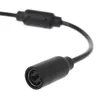 Sostituzione del cavo dell'adattatore del cavo USB breakaway nero per cavo di prolunga per controller di gioco cablato Xbox 360