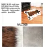 Leopard Printed Rug Cow Tiger Cowhide Faux Skin Leather NonSlip Antiskid Mat 94x100CM Animal Print Carpet For Ho