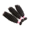 DHgate Hair Accessories Best 10A Indian Deep Wave Virgin Hair 5PCS 500Grams Lot Unprocessed Human Hair Extension Bundle Cut From One Donor