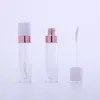 Empty Lip Gloss Bottle Round Tube DIY Lipstick Container Refillable Vials Sample Display Makeup Accessories Lip Balm containers