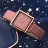 Watch Women Genuine Leather Wristwatch Minimalist Ladies Watch Luxury Womens Watches Female Clock zegarek damski239f