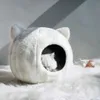 Sıcak evcil kedi yatak yastık kennel küçük orta büyük köpekler için kediler kış evi köpek yavrusu paspas beden m l lj200918278l