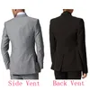 Costumes pour hommes Blazers été pantalons courts lin rose hommes pour plage mariage marié Tuxedos hommes d'honneur Costume Homme 2piece2115