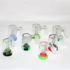 кальяны Glass Reclaim Catchers Адаптеры 14 мм 18 мм Мужской Женский 45 90 С Reclaimer Dome Nail Ash Catcher Adapter Для силиконовых водяных бонгов Dab Rigs