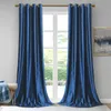 Italy Velvet Window Curtains for Kitchen Living Room Treatment Drapes Multi-color Shiny Solid Soft Curtains for Bedroom340s