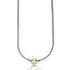 100% argento sterling 925 oro rosa zircone fascino catena clavicola forma fiore collana rotonda gioielli di moda originali regali nove