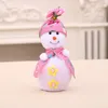 4 colori Natale carino pupazzo di neve bambola Apple regalo borse ciondolo giocattoli per bambini ringraziamento casa festa decorazione desktop ornamenti spedizione gratuita