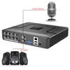 Kits Xmeye Gesichtserkennung Audio H.265 + HI3521D 5MP 8CH 8 Kanalüberwachung Videorecorder Hybrid WiFi 6 in 1 TVI CVI NVR AHD CCTV DVR