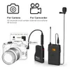 Freeshipping Fifine 20-kanaliga UHF Wireless Lavalier Lapel Microphone System med BodyPack-sändare Lapel Mic Receiver för kamera / telefoner