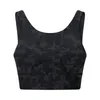 Autumn and Winter new pull-up round neck sports bra hollow-out back hem widened vest sports underwear