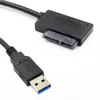 USB3.0 till Mini SATA II 7+6 13Pin Adapter Converter Cable för bärbar dator CD/DVD ROM Slimline Drive