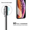 9D Pokrywa Hartowane Szkło Pełny Klej 9H Screen Ochraniacz do iPhone 13 12 11 Pro Max XS XR X 8 Samsung S20 Fe S21 Plus A42 A52 A72 5G A51 A71 A21S Huawei 25szt / każdy Bulk Brak pudełka