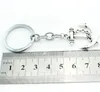 Fashion 20pcs/lot Key Ring Keychain Jewelry Silver Plated Anchor Charms silver pendant Gift