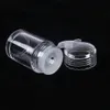 1ピース透明10mlの空の化粧品のシフターの緩い粉の瓶1個の容器のねじ蓋DIYボトルのための瓶詰めのボトル