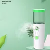 NANO Pulverizer Water Replenisher USB Rechargeabl Facial Body Nebulizer Miniポータブルハンドラー水リフィルスプレーナノミストスプレーlsk1166