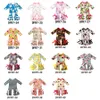 31 stilar höst våren baby rompers långärmad pojkar tjejer jumpsuits kläder boutique spädbarn kläder m2724