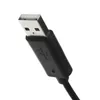 Svart USB Breakaway -kabeladapterbyte för Xbox 360 Wired Game Controller Extension Cables Wire