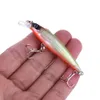 ePacket balıkçılık lures tarafından 90pcs KANCA BAS 6g / 8 cm Minnow Krank Bait (MI035) 6 # Sabit Çubuk yem balıkçılık cazibesi yem kanca Crankbaits