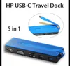 HP Travel Dock Pocket USB-C Laptop Dockningsstation T0K29AA TPA-I501