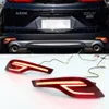 2 шт. отражатель для Honda CRV CRV 2017 2018 2019 светодиодный фонарь заднего бампера задний противотуманный фонарь авто лампа стоп-сигнал6938586