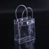 PVC Clear handbags Gift bag Makeup Cosmetics Universal Packaging Plastic Clear bags Customizable size and LOGO