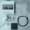 Moda Słuchawki Bluetooth Klasyczne Tws Znani Stylista TWS Bezprzewodowy zestaw słuchawkowy Grace Słuchawki Czarny Biały 3 Kolor Dostępny