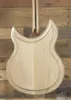 China gemacht 12 Saiten natürliche Holzgitarre Natural Cream Semi Hollow Body Mapleglo E -Gitarre 5816816