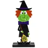 Halloween ornamenty drewniane rzemiosło Desktop Dekoracyjne Dyni Człowiek Witch Dekoracja Do Dekoracji Home Decor Party Supplies jk2009kd