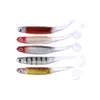 HENGJIA 10 pièces Pesca leurre de pêche artificiel 52g leurre souple japon Shad ver nageurs tête plombée pêche à la mouche silicone caoutchouc poisson