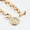 Szelam Gold Chain Rhinestone Tree of Life Charm Bracelets for Women New Designer 2020 Vintage Barkles Woman16261488