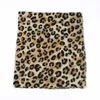 Accessoires de mode de luxe Chaud Automne Hiver Écharpe Lady Sexy Animal Print Écharpe Léopard Imprimer Chaud Épais Double Usage Châle Anneau Pashmina