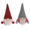 2020 quarantaine Noël Anniversaires suédois Gnome scandinave Tomte Père Noël Nisse nordique en peluche Elf Toy Table Ornement Arbre de Noël Décorations