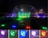 Luci subacquee a LED impermeabili da 10 W Faretti RGB Illuminazione DC 12V RGB con telecomando IR a 24 tasti Piscina Fontana Stagno