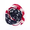 Vintage USA American Flag Scarf 150 * 70 cm Patriotyczne gwiazdy i paski Flaga Szaliki Mężczyźni Kobiety Pentagram Szalik Szyfonowy Okładki GGA3719-3