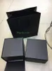 Черные ящики с сертификатом подарок для женщин людей Часы Боксы 16 17RS 36RS Оригинал Wood Box