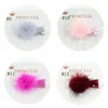 Accessori per capelli Palla con pompon in pelliccia Fermacapelli Solido Pom Clip per palle di pelo Forcine per bambini carine Forcina per bambine per bambini piccoli 12 colori BT59222511662