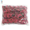 300pcs / lot 1,2 m 4 pieds Red 3,5 mm mâle à mâle 90 degrés Angle droit o Câble d'extension pour mp3 MP4 en haut-parleur casque PC8233741