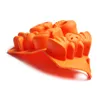 Silicone Chocolate Mould Halloween Motif DIY Fondant Candy Mould Skull Pumpkin Bat Silicone Cookie Chocolate Mold