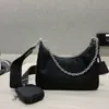 TOP borse a spalla in nylon di alta qualità borse più venduti donne del raccoglitore borse borsa Crossbody Hobo borse