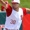 NC State Baseball Jersey NCAA College Trea Turner Blanc Matt Willadsen Sam Highfill David Harrison Garrett Payne Brown Pilolli J.T. Jarrett Giles WillMarcy Adams