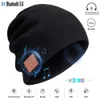 Bluetooth50 Beanie Mütze 2020 Aktualisierter Kopfhörer Hände Eingebauter Lautsprecher Bluetooth Smart Musikmütze Weihnachten Geburtstagsgeschenke6568255