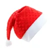 赤いサンタ帽子短いぬいぐるみプリントクリスマス帽子ゴールドベルベットスノーフレークスターハット子供大人スノーフレーク赤ゴールドブルーパーティー帽子