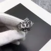 Anel de prata real s925 para casal, anel de produto mais recente, cabeça de tigre, estilo personalizado, joias da moda, fornecimento246n